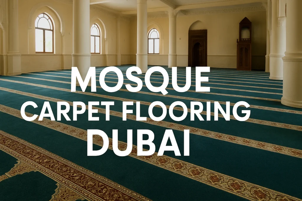 Mosque Carpet Flooring In Dubai