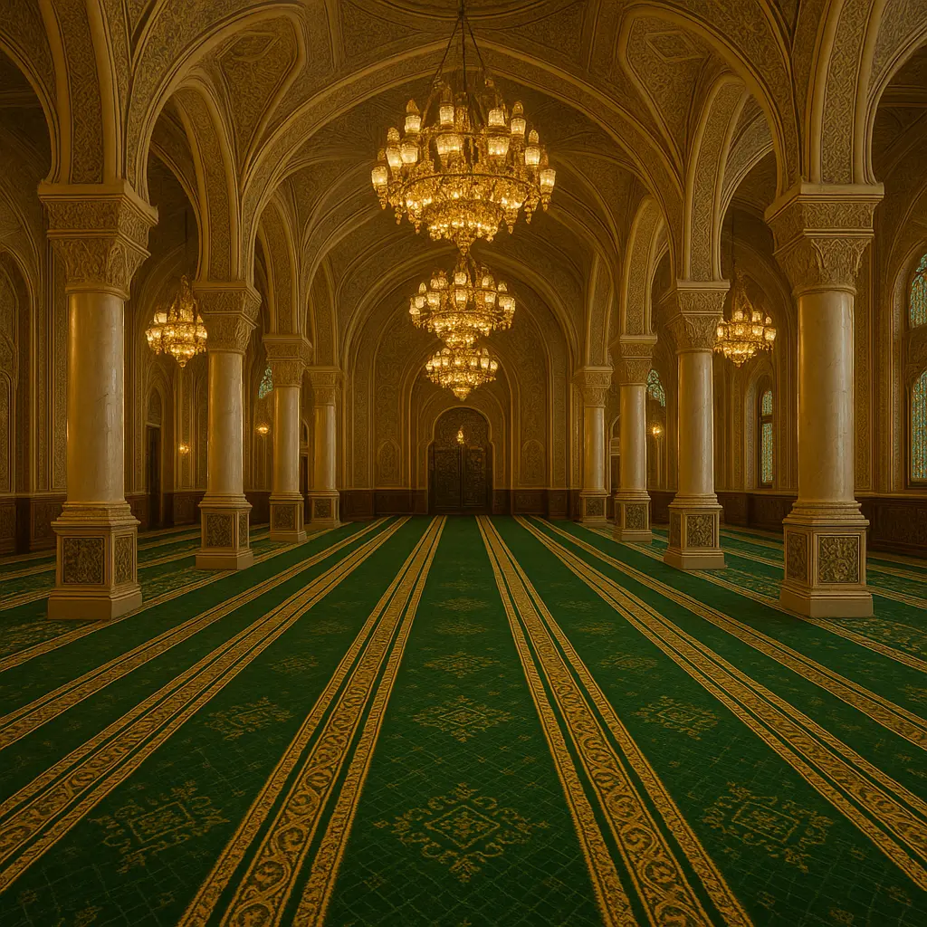 Mosque Carpet Supplier in UAE – Quality, Durability & Islamic Design
