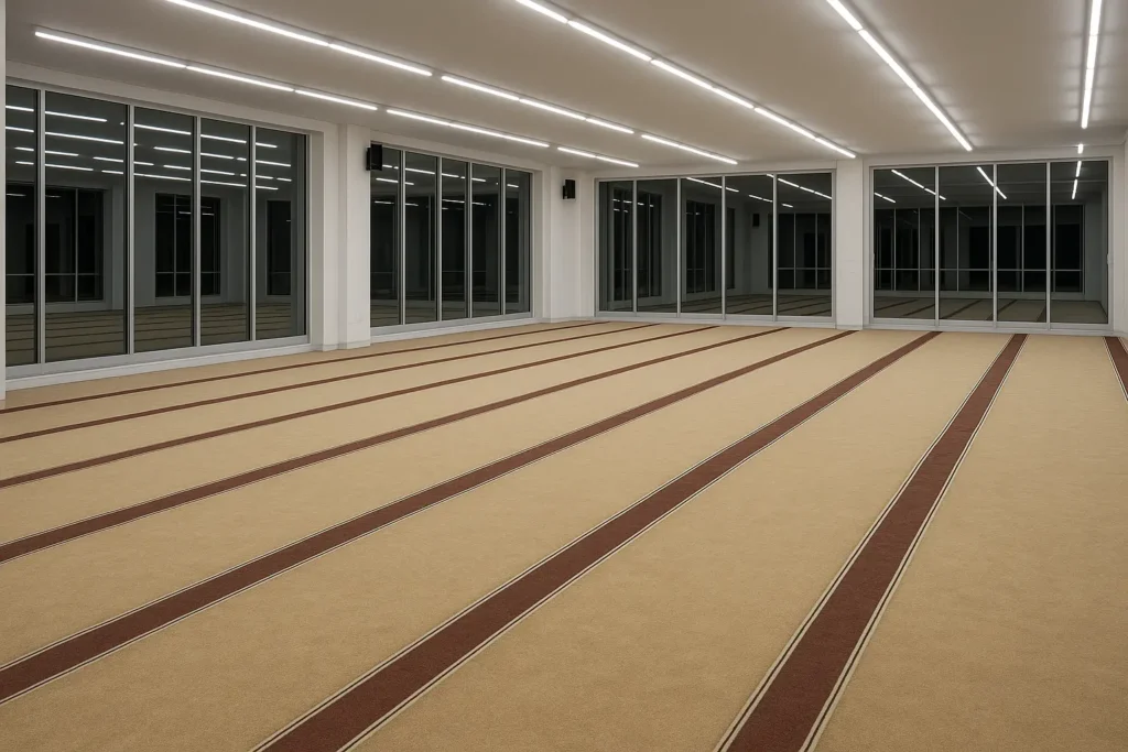 Mosque Carpet Suppliers in UAE, Prayer Room Carpets in dubai